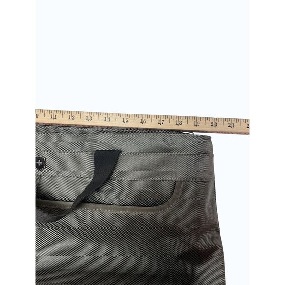 Victorinox Werks Traveler 5.0 Shopping Tote Zippered Shoulder Bag‎ - Black - Picture 10 of 13
